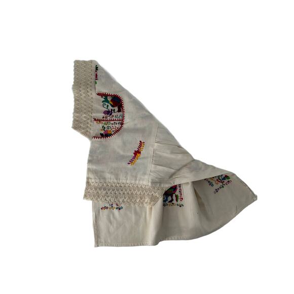 Mexican Hand embroidered bluse  Size L - Picture 11 of 14